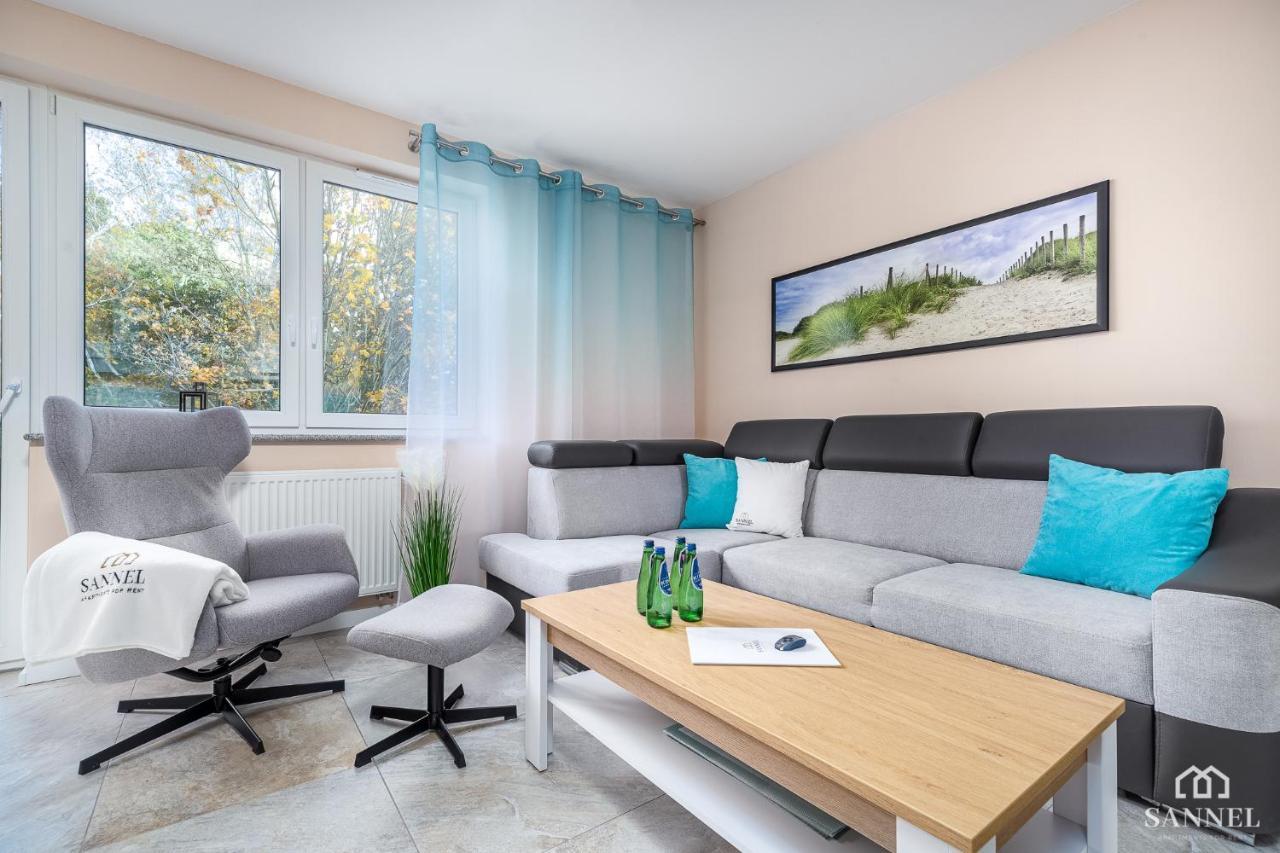 Apartament Lazure Przy Lesie-Sloneczne Tarasy Dziwnowek-Sannel Apartments For Rent Exteriér fotografie